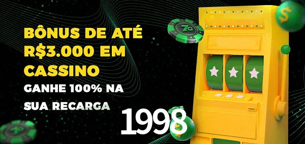 1998 melhor bônus de depósito