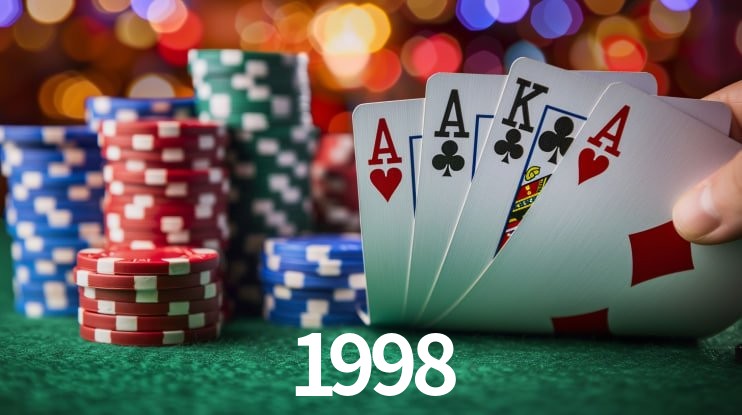 Jackpots e promoções na 1998